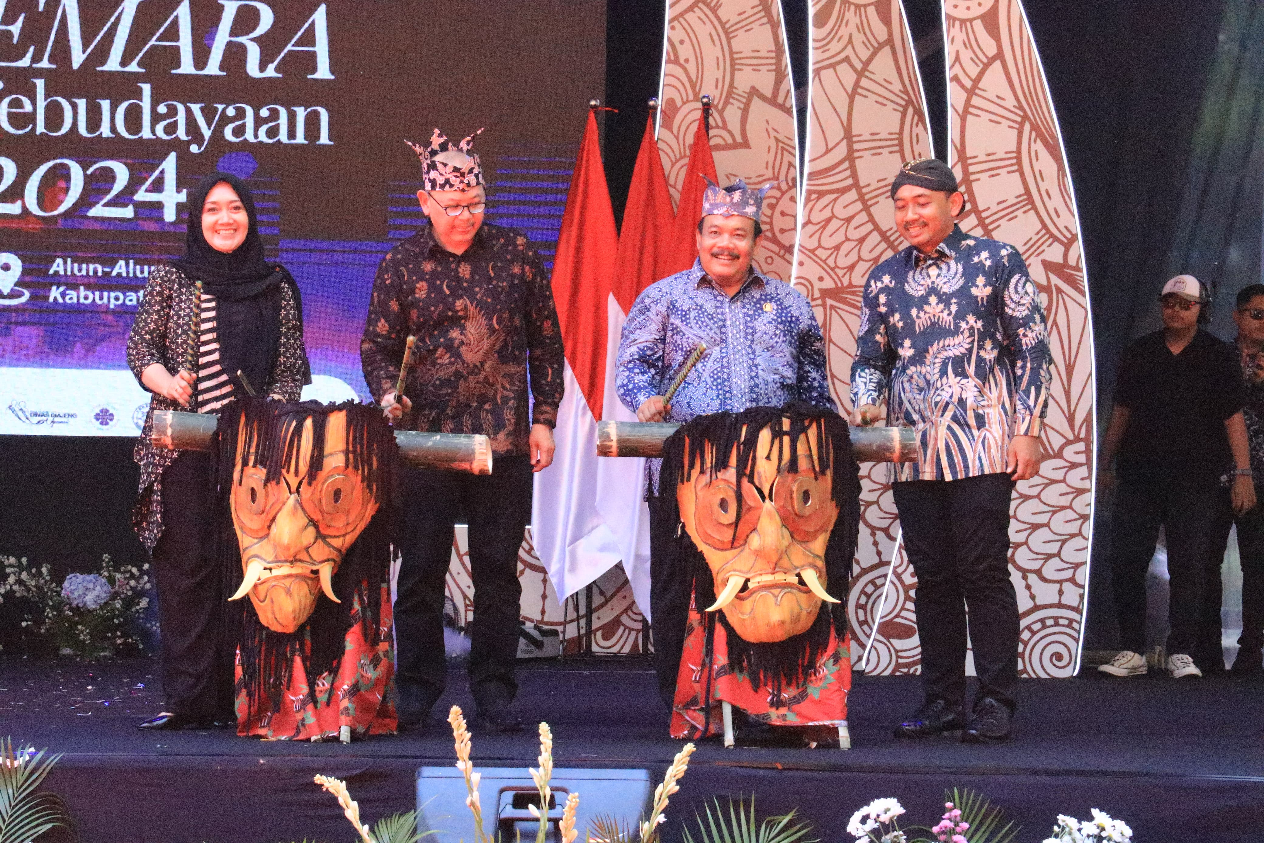 Plh Gubernur Jatim Buka Festival Dewi Cemara dan Pekan Kebudayaan Daerah di Ngawi