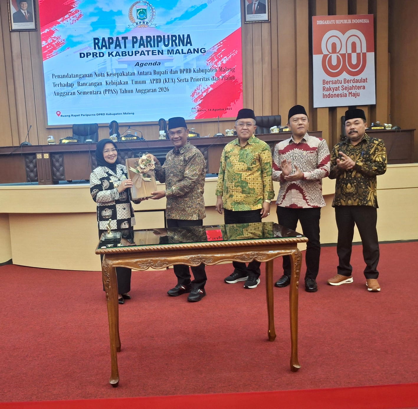 DPRD dan Pemkab Malang Sepakat APBD 2026 Naik Rp 115,14 Miliar