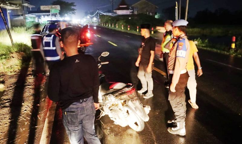 Jaga Kondisifitas Selama Ramadan, Polres Bangkalan Giat Patroli KRYD dan Amankan 13 Unit Motor R2