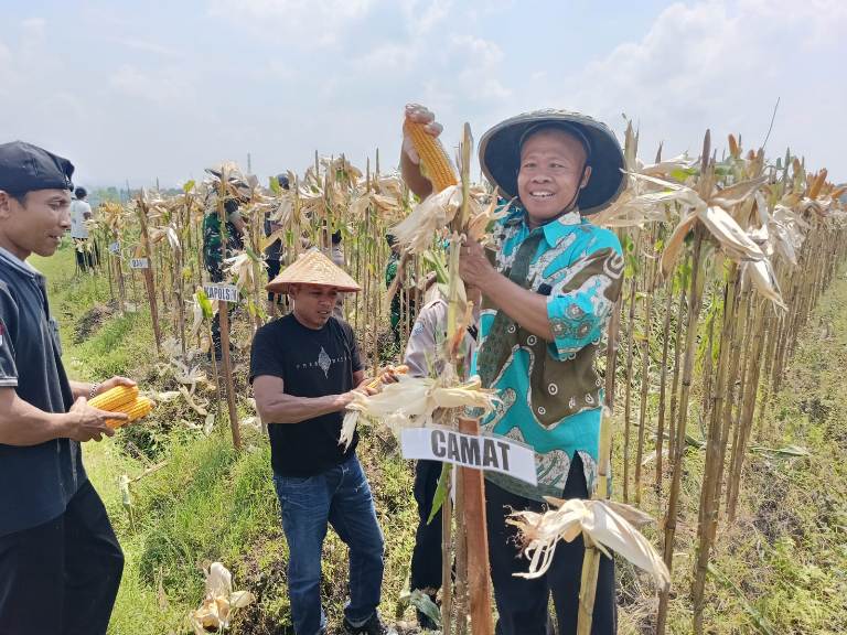 Polres Blitar Raih Penghargaan Presiden atas Dukungan Swasembada Pangan