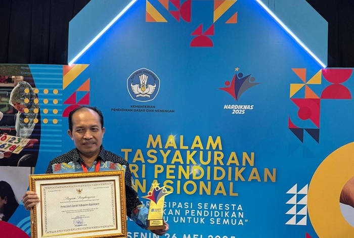 Pengangkatan Tenaga Pendidik Melejit, Pemkab Bojonegoro Terima Penghargaan