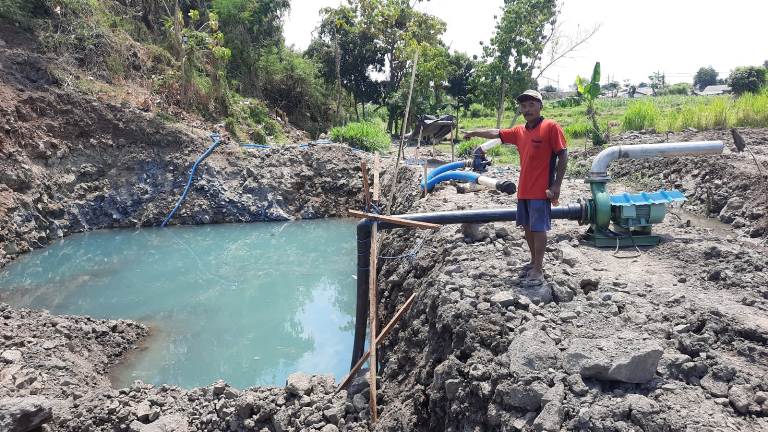 Puluhan Warga Sekitar PT Fuyuan SItubondo Bantah Alami Kekeringan