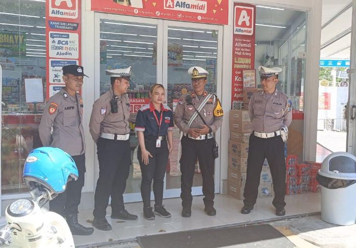 Polsek Sawahan Tingkatkan Patroli Minimarket, Antisipasi Kejahatan 3C