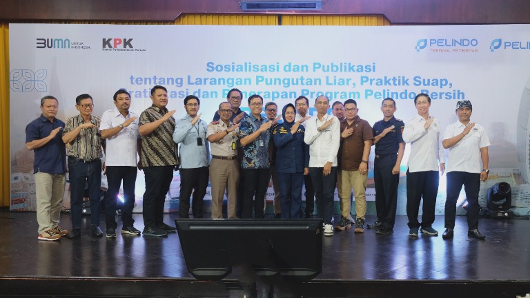 Perkuat Komitmen Anti-Korupsi, Sosialisasikan Pelindo Bersih