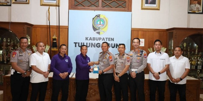 Kapolres Tulungagung Perkuat Sinergitas Melalui Silaturahmi Perdana dengan Forkopimda