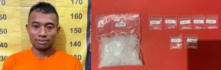 Kantongi Sabu, Polisi Tangkap Pemuda Kraton di Pinggir Jalan