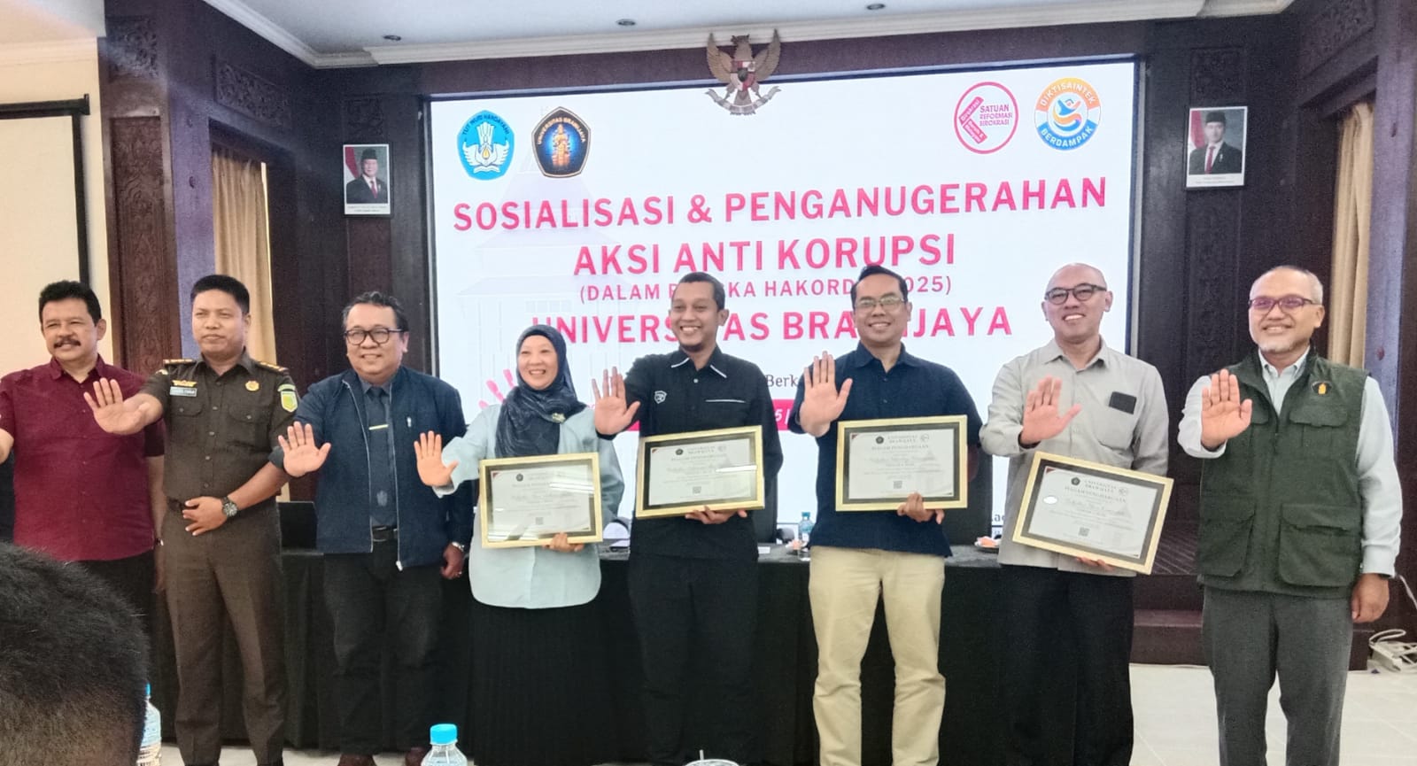 Peringatan Hakordia 2025, Universitas Brawijaya Perkuat Komitmen Perangi Korupsi