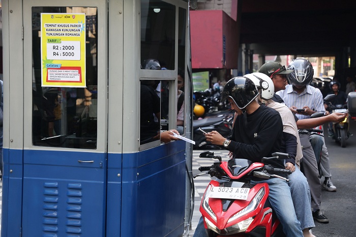  Sistem Gate Parkir Tanjung Anom Surabaya Raup Rp80 Juta Per Bulan
