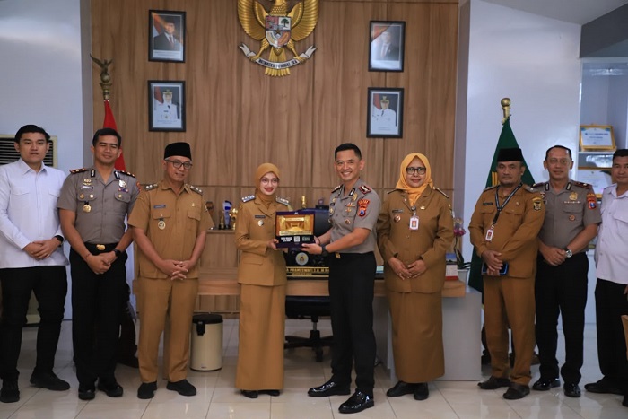 Perkuat Sinergi, Kapolres Kediri Kota Silaturahmi dan Kunjungan Kerja ke Forkopimda