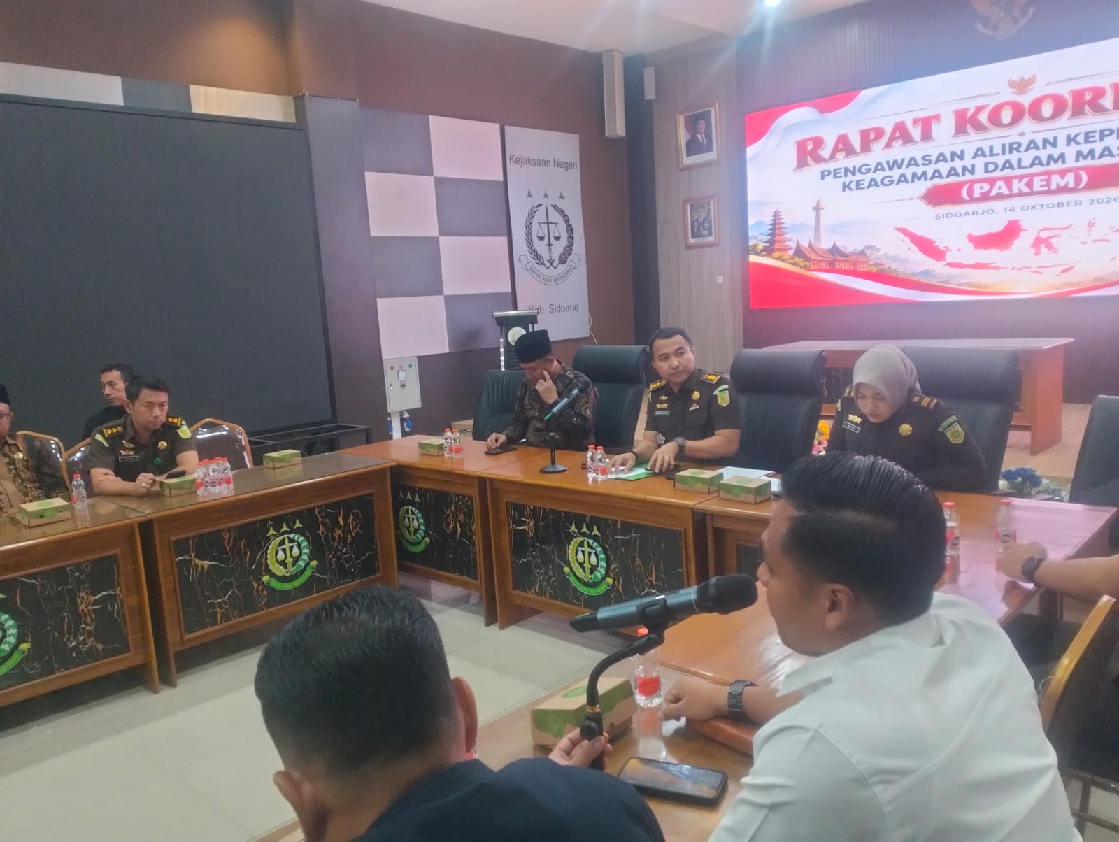 Kejari Sidoarjo Gelar Rakor Pengawasan Aliran Kepercayaan