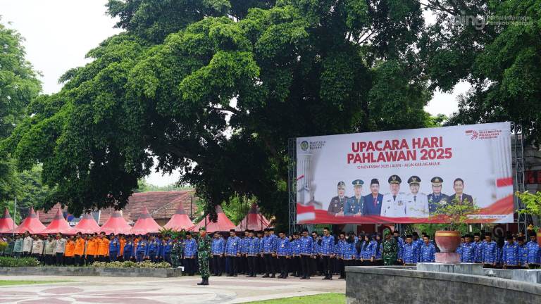 Hari Pahlawan 2025 di Nganjuk Berlangsung Khidmat dan Penuh Nasionalisme