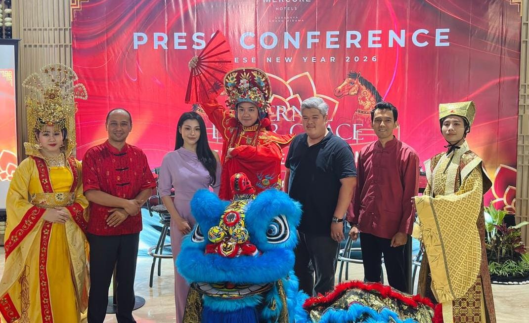 Sambut Tahun Kuda Api, Mercure Surabaya Grand Mirama Gelar Perayaan Imlek 'Eternal Lunar Grace'
