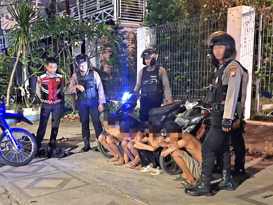 Empat Pelaku Balap Liar di Kota Pasuruan Diringkus Polisi