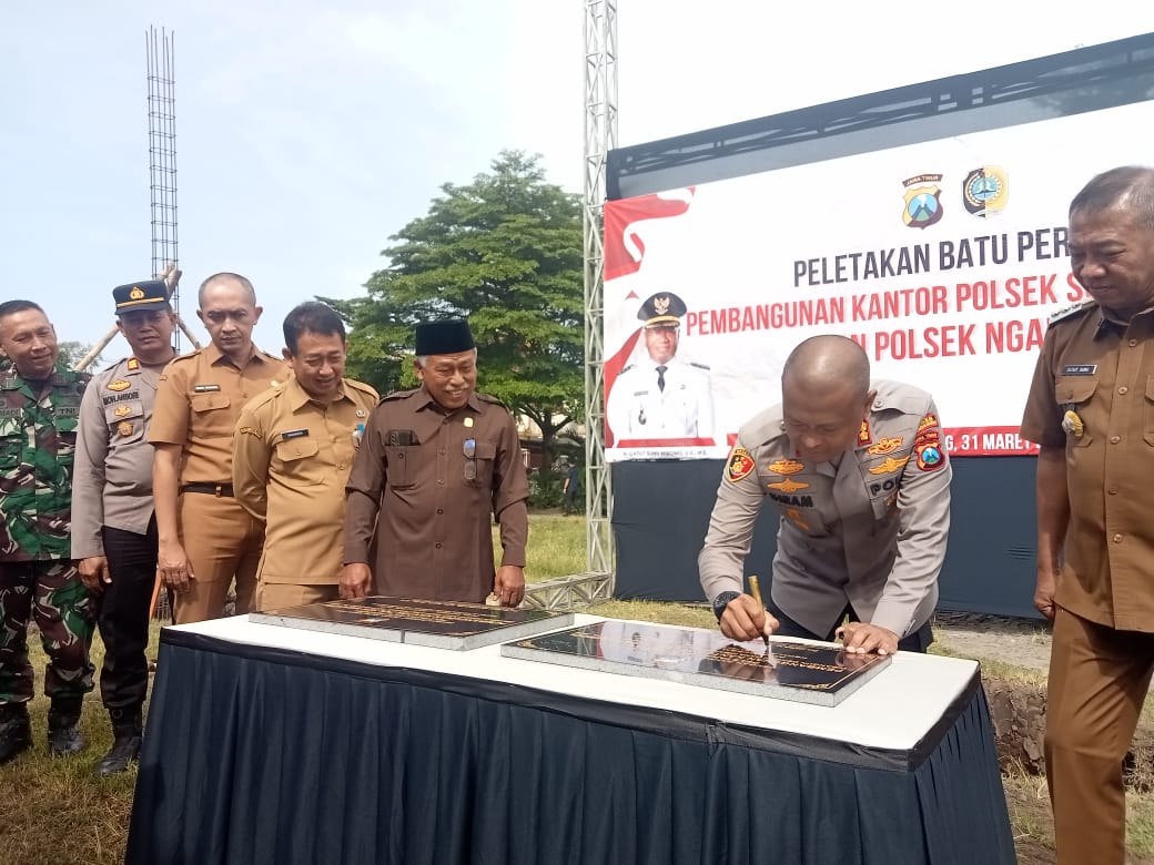 Polres Tulungagung Bangun Dua Mapolsek Modern di Sumbergempol dan Ngantru