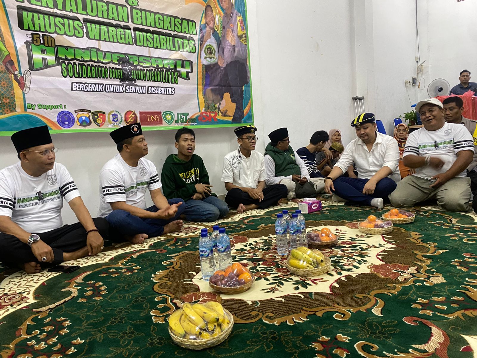 Kapolrestabes Surabaya Buka Puasa Bersama Komunitas Bonek Peduli Disabilitas