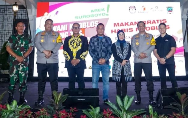 Polrestabes Surabaya Ajak Masyarakat Gunakan Hak Pilih Pilkada, Ada Promo Makan Bergizi Gratis Menanti