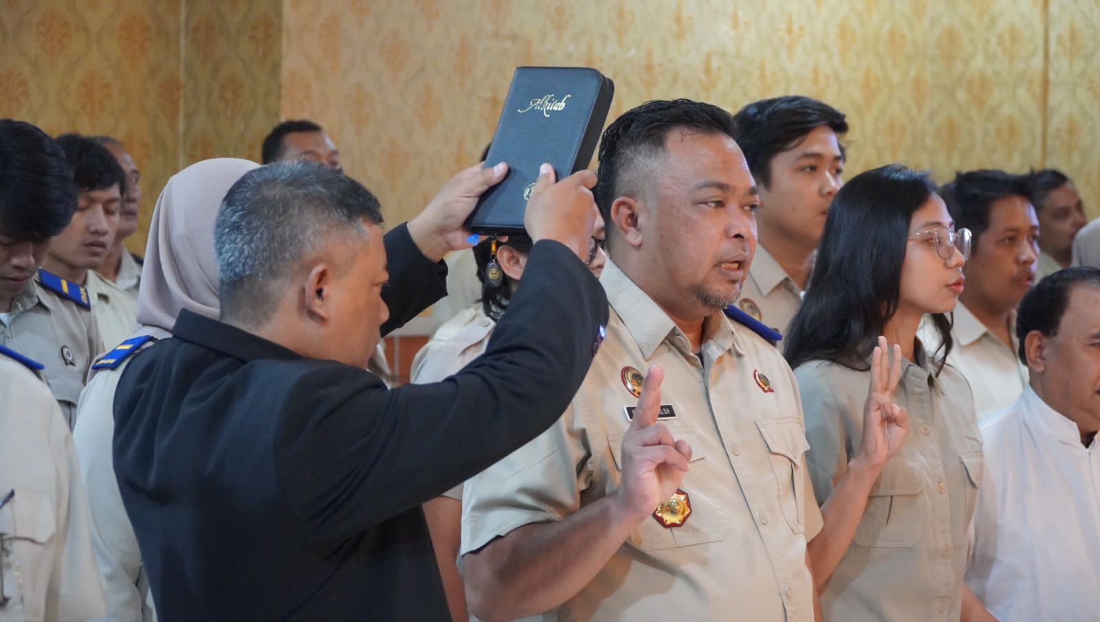 Kantah ATR/BPN Tulungagung Gelar Pengambilan Sumpah dan Pelantikan Panitia PTSL Tahun 2025