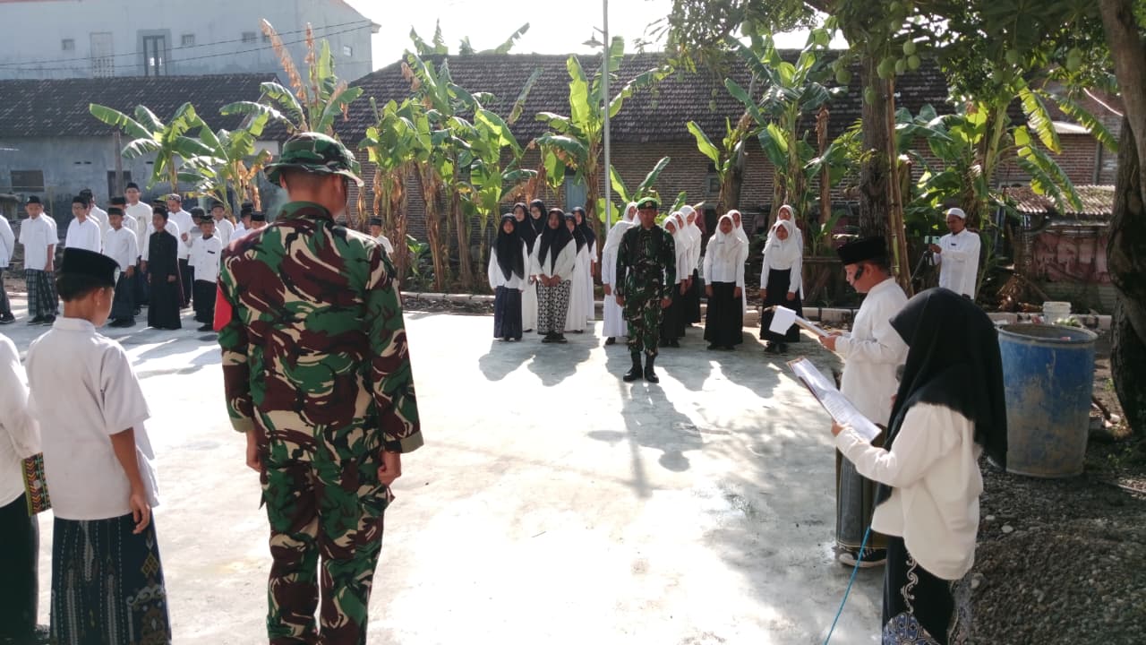 Satgas TMMD dan Santri Bersatu, Nasionalisme Tumbuh