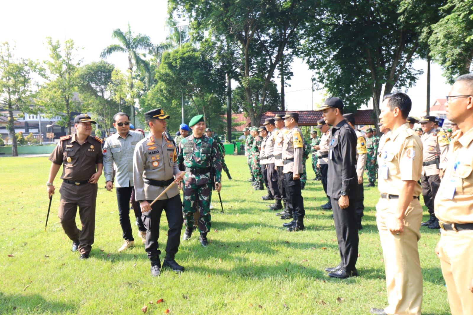 Kapolres Bojonegoro: 15. 835 Personil Gabungan Siap Amankan Pemilu 2024