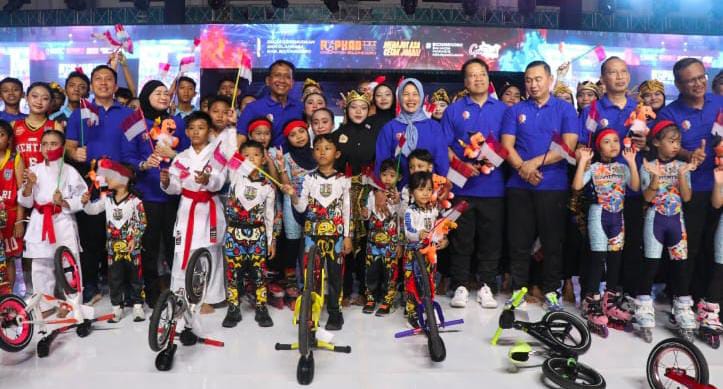 Bupati Setyo Wahono Buka Pekan Olahraga Pelajar Kabupaten dan Paralimpik Pelajar 2025 