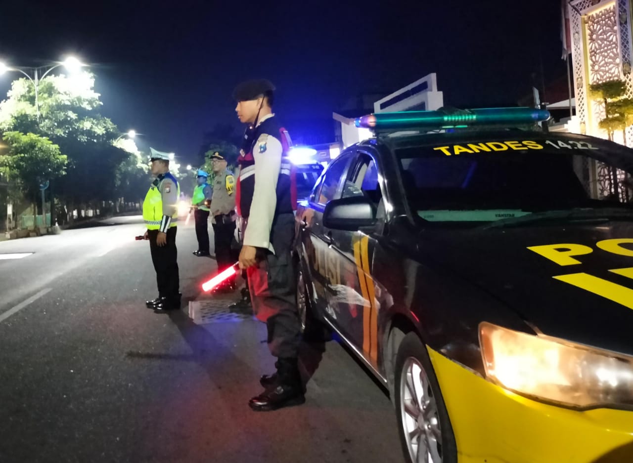 Polsek Tandes Tingkatkan Patroli Dini Hari, Fokus Ciptakan Keamanan dan Ketertiban