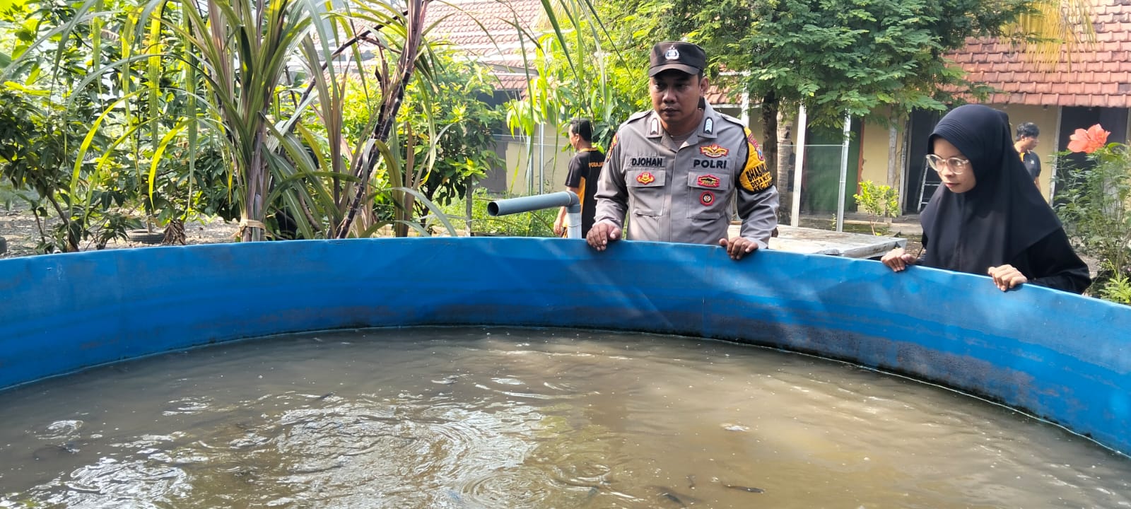 Polsek Tanggulangin Dorong Swasembada Pangan Lewat Program Pekarangan Pangan Bergizi di Desa Ketapang