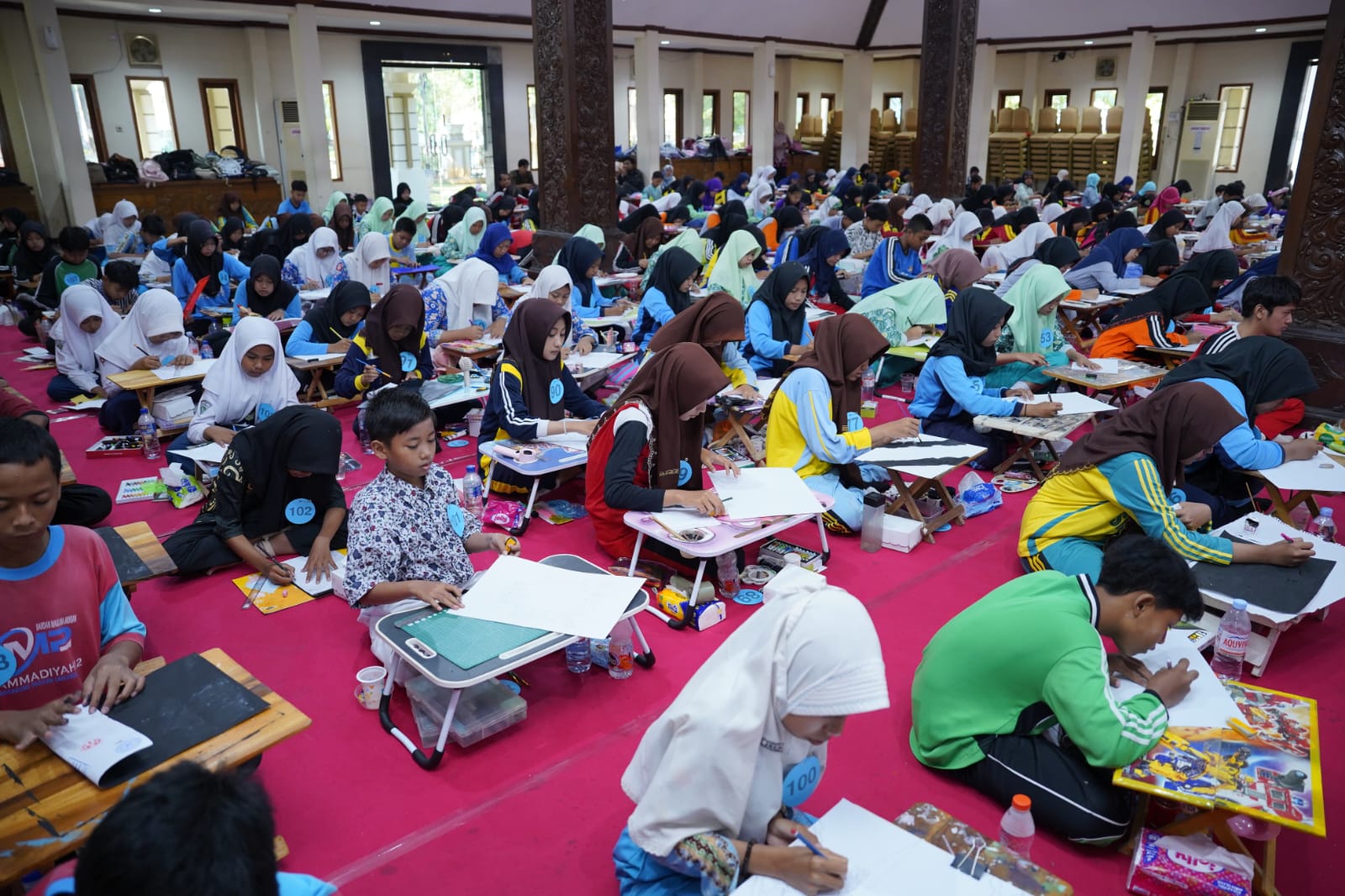 292 Peserta Lomba Desain Batik Lamongan, Seluruh Hasil Karya Jadi Hak Panitia