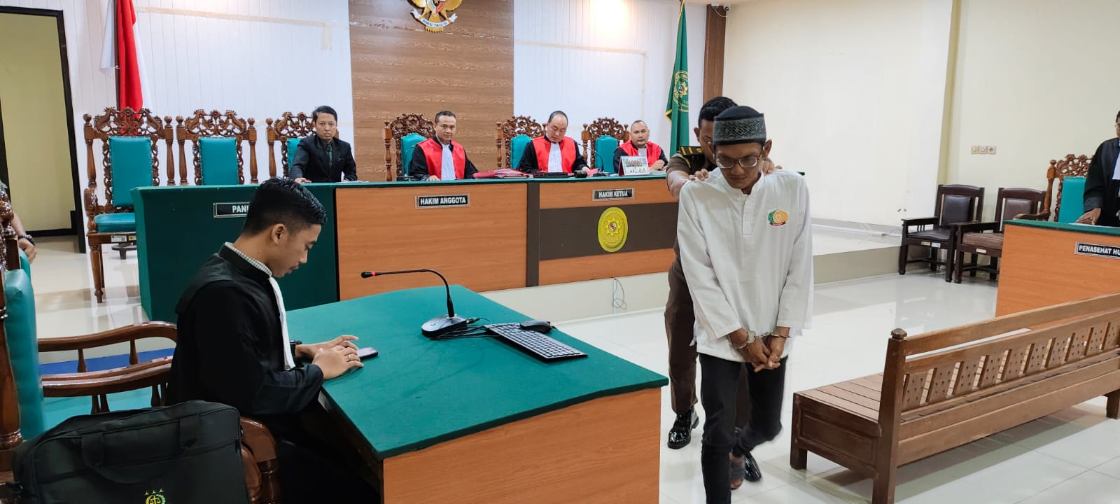 Pembunuh dan Pemutilasi Teman Sendiri Dituntut Penjara Seumur Hidup