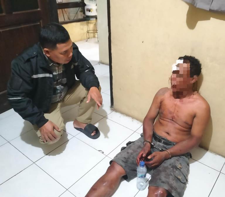 Pria Tuban Tertangkap Massa ketika Mencuri di Lamongan