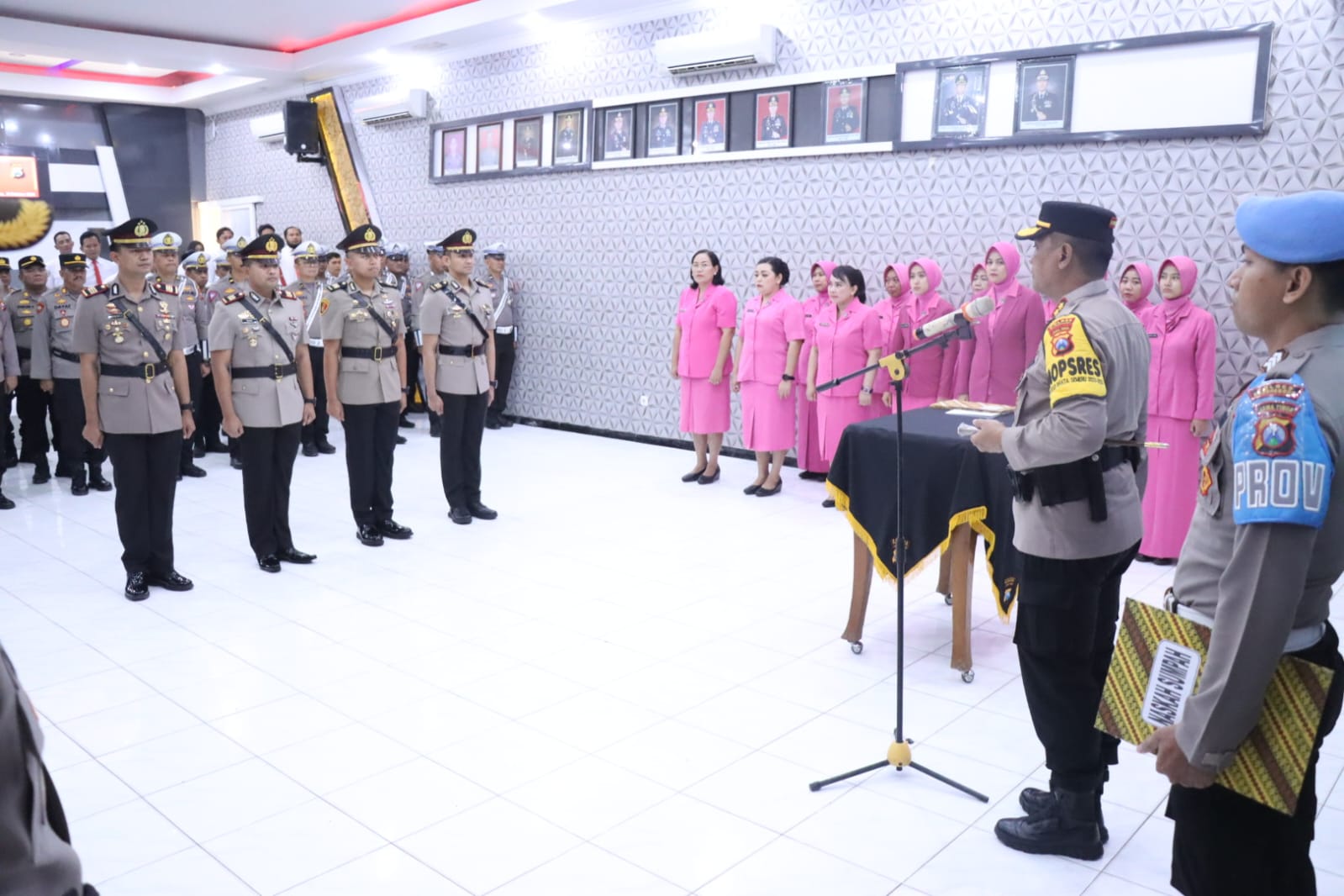 Kapolres Bojonegoro Pimpin Sertijab Kasatreskrim dan Kasatlantas