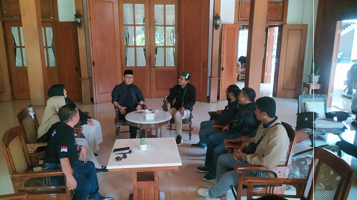 HMI Ngawi Temui Anggota DPR RI, Minta Pejabat Setop Pamer Kekayaan