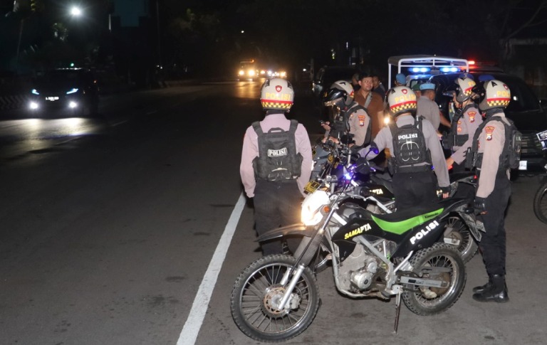 Antisipasi Gangguan Kamtibmas, Polres Pelabuhan Tanjung Perak Gelar Patroli Stasioner di Titik Rawan Surabaya