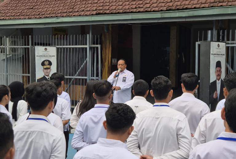 Pesan Penting Kalapas Kelas I Malang untuk Peserta Magang Kemnaker