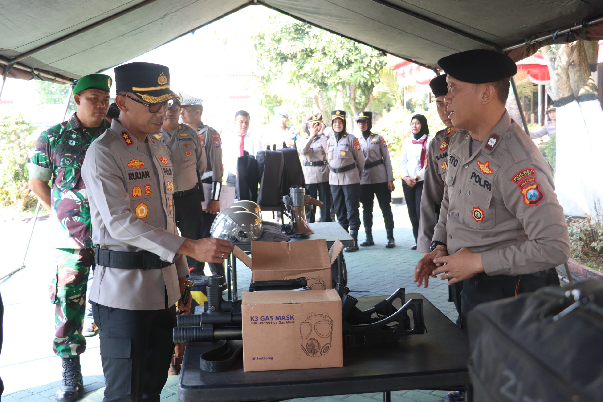 Polres Malang Gelar Apel Kamtibmas, Perkuat Pengamanan Wilayah