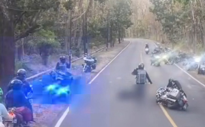 Rombongan Moge Kecelakaan di Kawasan Hutan Baluran Situbondo, 1 Tewas dan 1 Kritis 