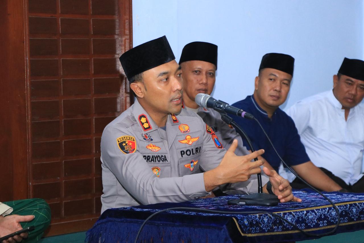 Kapolres Ngawi Ajak Warga Aktif Jaga Keamanan dan Waspada Cuaca Ekstrem 