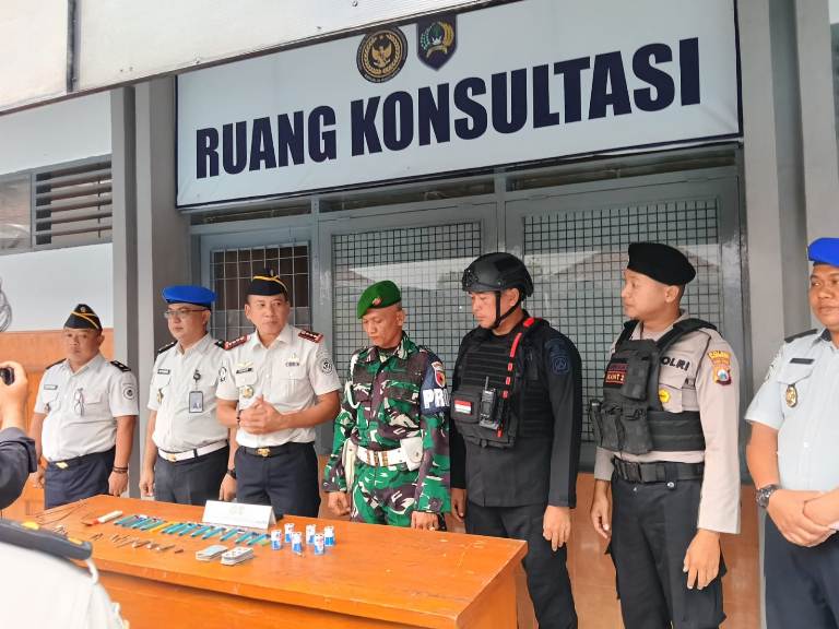 Sambut Ramadan 1447 H, Lapas Bojonegoro Gelar Apel Siaga dan Razia Bersama APH