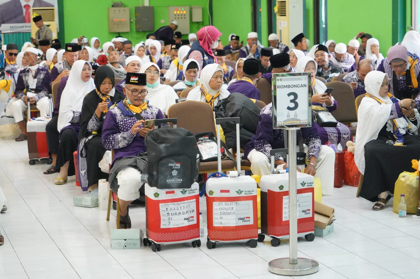 Kepulangan Kloter Gelombang II, PPIH Surabaya Berduka Cita atas Jemaah Wafat