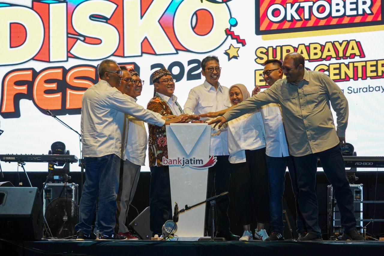 Bank Jatim Sukses Selenggarakan Diskofest 2024