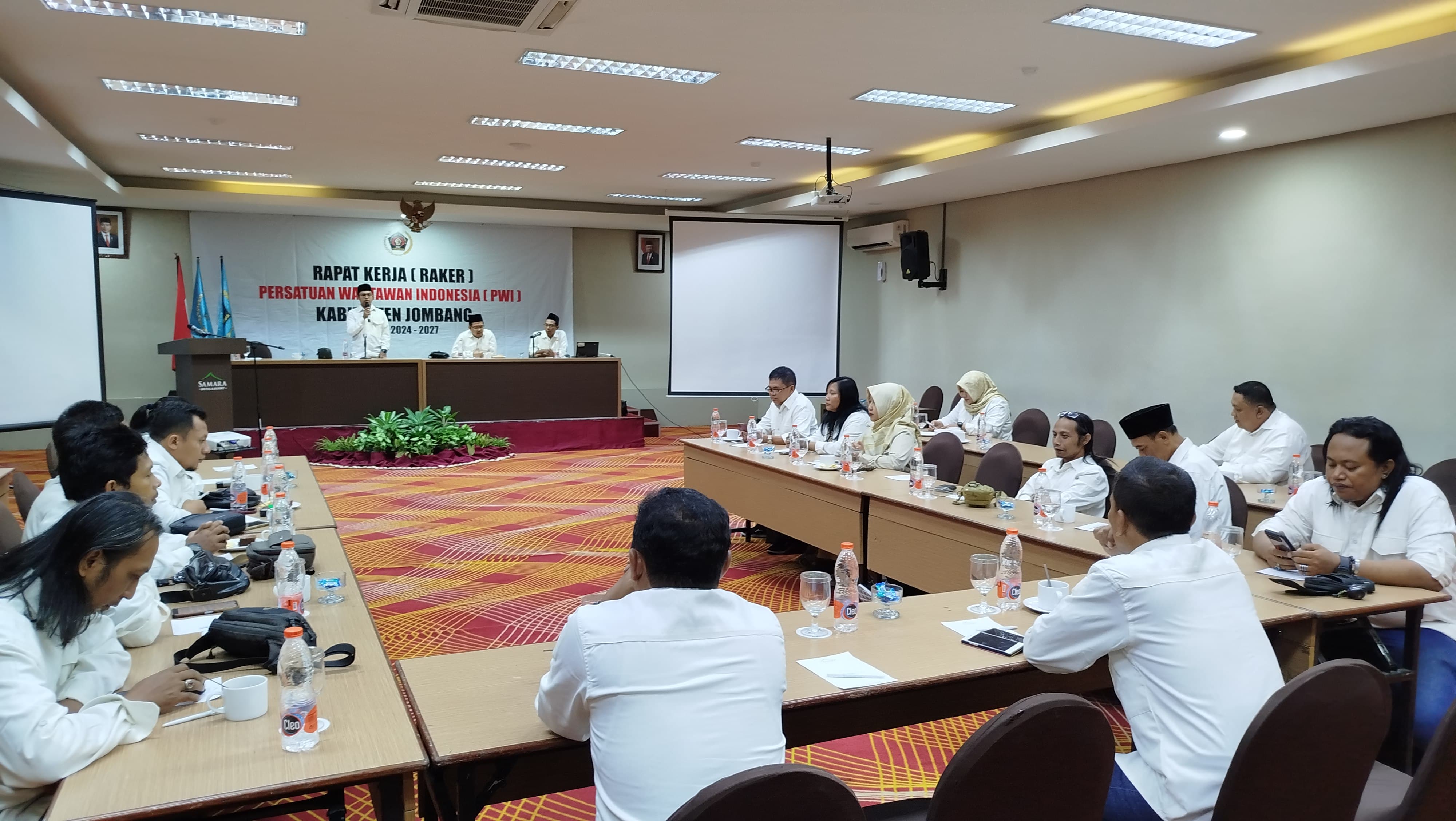 Gelar Raker, PWI Jombang Dorong Peningkatan SDM Jurnalis