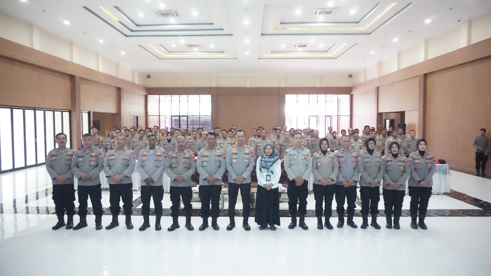 Polresta Sidoarjo Gelar Apel Bhabinkamtibmas, Sosialisasi Aplikasi FASIH untuk Pendataan Lahan Jagung