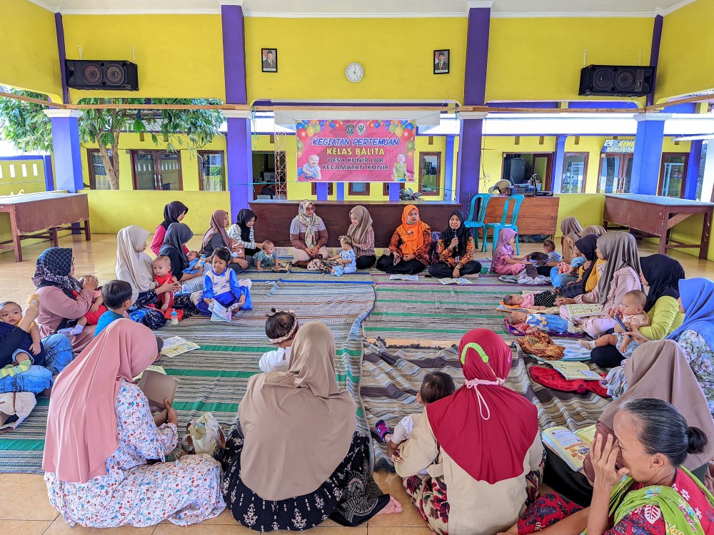 Kolaborasi Desa Kunir Lor dan Puskesmas Dorong Edukasi Gizi dan Tumbuh Kembang Anak
