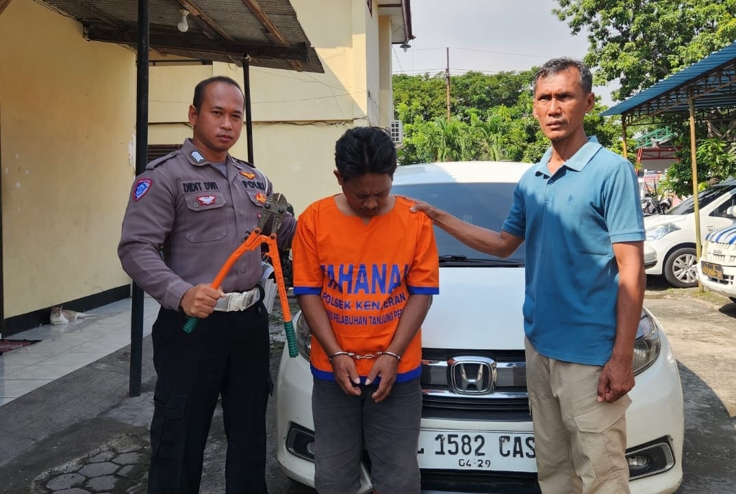 Polsek Kenjeran Amankan Pelaku Pembobolan Toko Madura