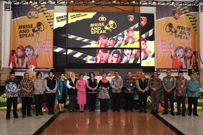 Bareskrim Polri Ajak Korban Kekerasan Gender Berani Bersuara Lewat Program Rise and Speak