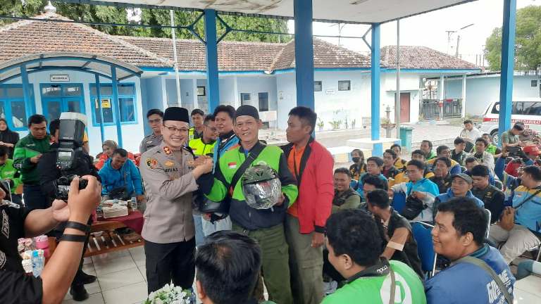 Kapolres Situbondo Tegaskan Ojol Mitra Strategis Jaga Keamanan Wilayah