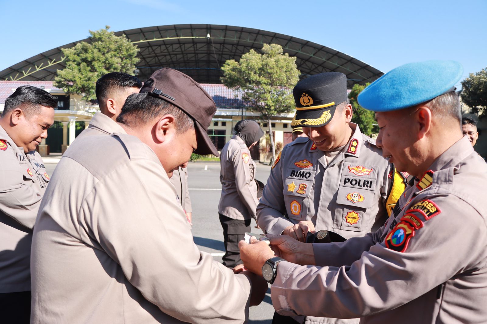 Kapolres Kediri Pimpin Operasi Gaktibplin