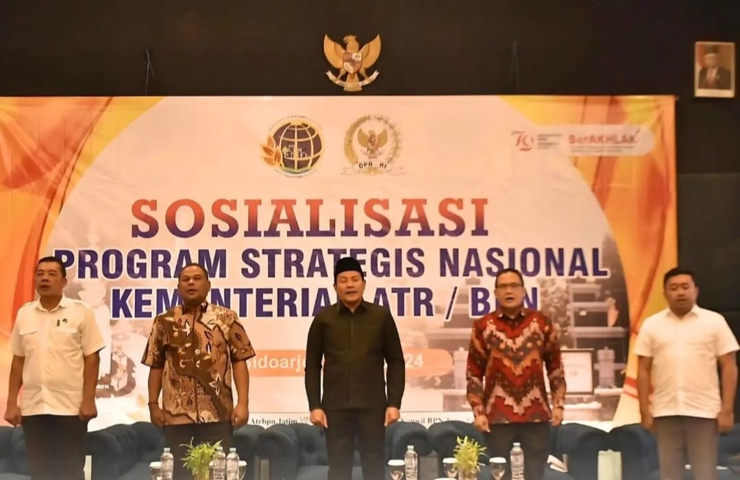 BPN Jatim Gandeng Komisi II DPR RI Sukseskan Penyelesaian 2,8 Juta Bidang Sertifikat Tanah Program PTSL