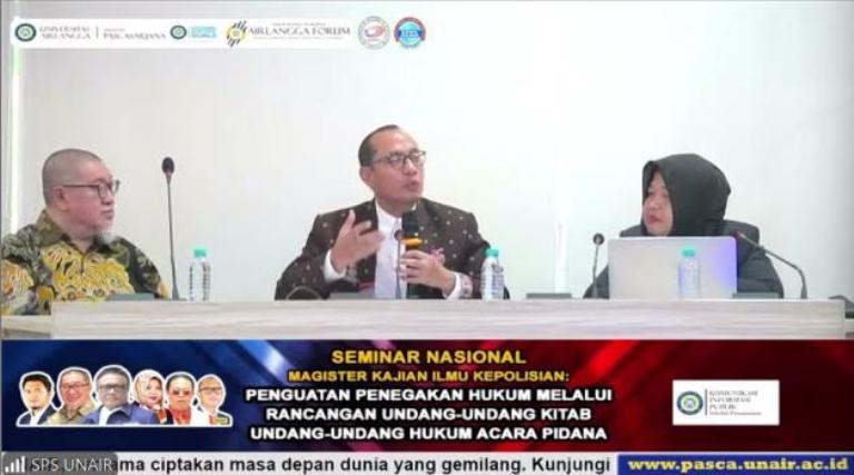 Airlangga Forum Apresiasi Pasal RUU KUHAP, Ingatkan Prinsip Diferensiasi Fungsional