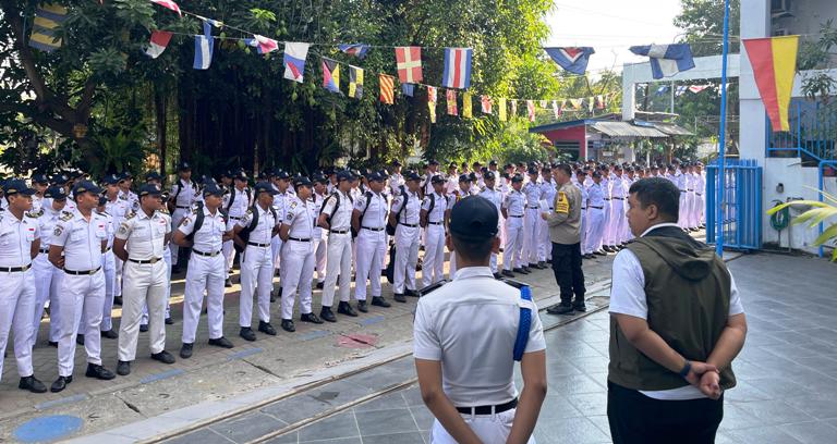 Polsek Sukomanunggal Gencarkan Edukasi Kamtibmas di Seluruh SMA dan SMK Surabaya