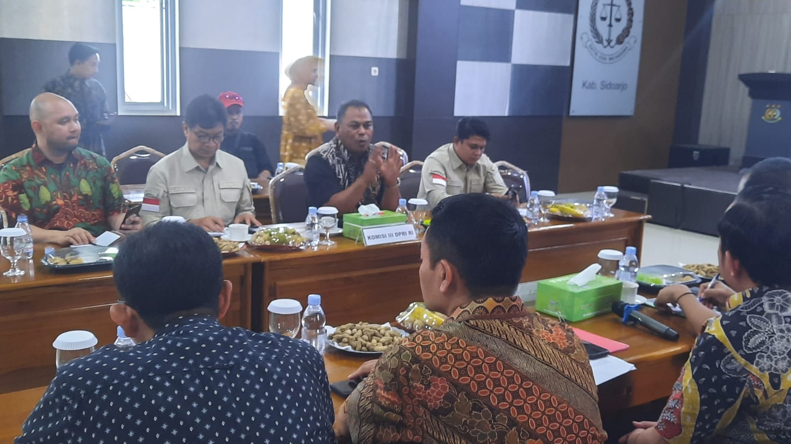 Anggota Komisi III DPR RI Kunjungi Kejari Sidoarjo, Sempat Singgung Dugaan Kasus Korupsi PDAM